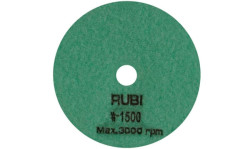 Disco Flexível Diamantado P/ Polir Ø100mm Gr1500 Rubi 62975