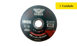 Disco Corte p/ Metal e Inox 125x1.0x22.2mm Great Tool ACDA12510