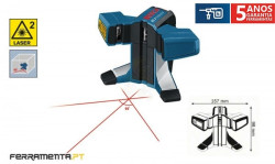 Nível Laser para Ladrilhos 20m Bosch GTL 3 Professional