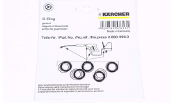 Kit O-Ring 5UN P/ Hidrolavadoras Karcher 2.880-990.0