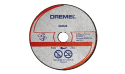 3un Discos de corte metal 77mm Dremel 2615S510JB