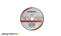 Disco de Corte para Plastico e Metal Dremel 2615S510JA