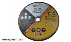 Disco abrasivo corte Inox 230x22,23mm MacFer CSS-05