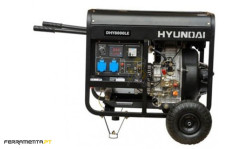 Gerador Diesel Monofásico 6,5kW Hyundai DHY8500LEK