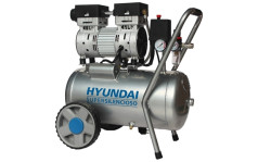 Compressor Silencioso Isento De Óleo 24L Hyundai HYAC24-1S