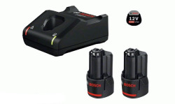 Kit Carregador GAL 12V + 2 Baterias GBA 12V 3.0Ah Bosch 1600A019RD