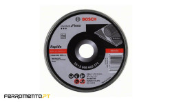 Lata 10UN discos de Corte Inox 125x1 Bosch 2.608.603.255