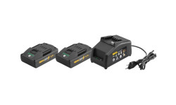 Kit Power-Pack 22V Carregador 100–240V +  2 Baterias Li-Ion 21,6V 1.5AH Rems 571589R220